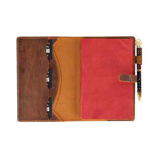 Bouletta Journal Cover Moccasin Passato Leather Journal Cover Premium Koruma