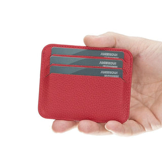 Bouletta Card Holder Crimson Pedro Slim Leather Card Holder Premium Koruma