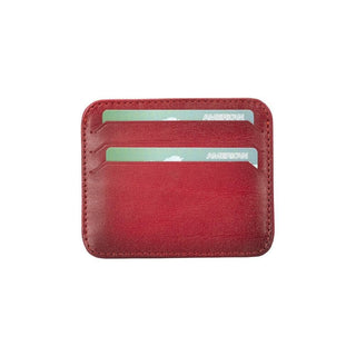 Bouletta Card Holder Red Pedro Slim Leather Card Holder Premium Koruma