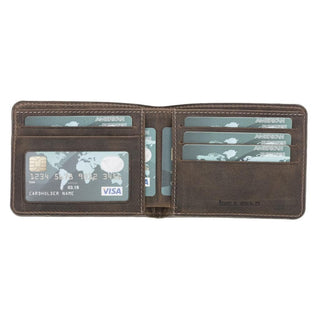 Bouletta Men Wallet Pier Leather Men's Wallet Premium Koruma
