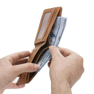 Bouletta Men Wallet Pier Leather Men's Wallet Premium Koruma