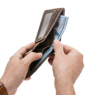 Bouletta Men Wallet Pier Leather Men's Wallet Premium Koruma