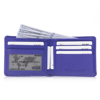 Bouletta Men Wallet Blueberry Pier Leather Men's Wallet Premium Koruma
