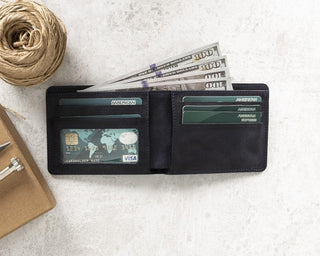 Bouletta Men Wallet Golden Coffee Pier Leather Men's Wallet Premium Koruma