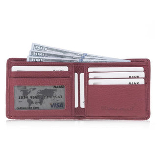 Bouletta Men Wallet Persimmon Pier Leather Men's Wallet Premium Koruma