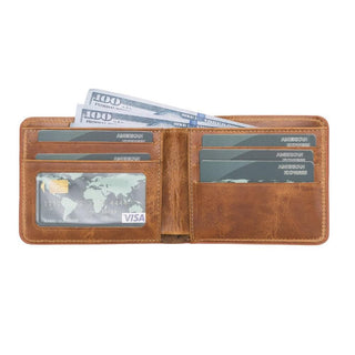 Bouletta Men Wallet Sandy Mocha Pier Leather Men's Wallet Premium Koruma