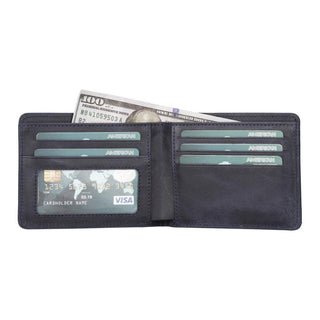 Bouletta Men Wallet Scarlet Red Pier Leather Men's Wallet Premium Koruma