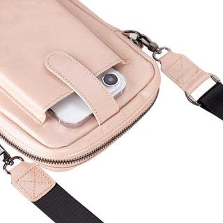 Bouletta Cell Phone Crossbody Bag Pisa Leather Crossbody Bag Premium Koruma