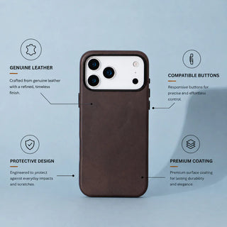 Bouletta Phone Case Prestige iPhone 17 Pro Leather Case Premium Koruma