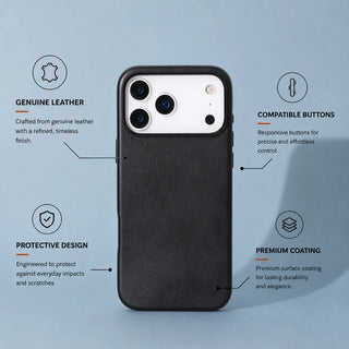 Bouletta Phone Case Prestige iPhone 17 Pro Leather Case Premium Koruma