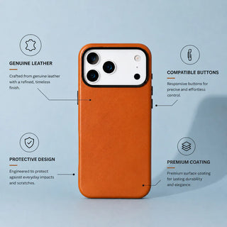 Bouletta Phone Case Prestige iPhone 17 Pro Leather Case Premium Koruma