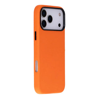 Bouletta Phone Case Orange Prestige iPhone 17 Pro Leather Case Premium Koruma