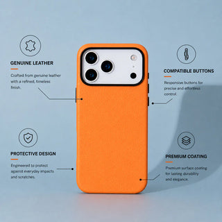Bouletta Phone Case Prestige iPhone 17 Pro Max Leather Case Premium Koruma