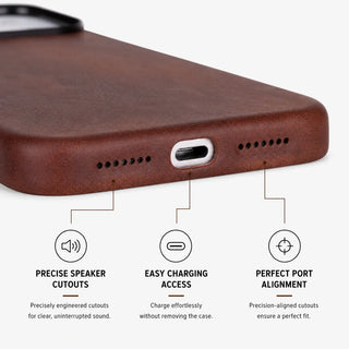 Bouletta Phone Case Prestige iPhone 17 Pro Max Leather Case Premium Koruma