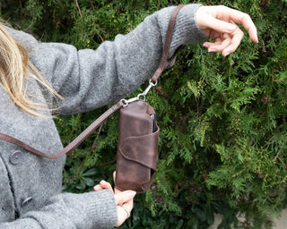 Bouletta Glasses Case Riviera Leather Glasses Case Premium Koruma