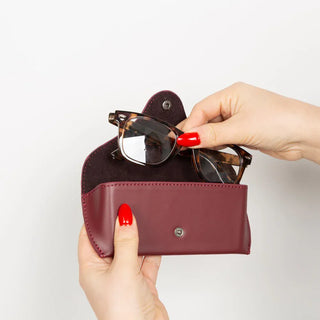 Bouletta Glasses Case Roan Leather Glasses Case Premium Koruma