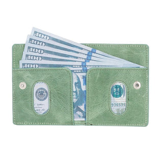 Bouletta Wallet Flaxen Robin Leather Wallet Premium Koruma