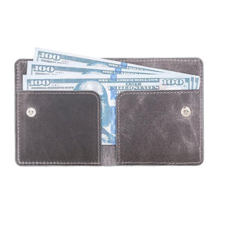 Bouletta Wallet Light Gray Robin Leather Wallet Premium Koruma