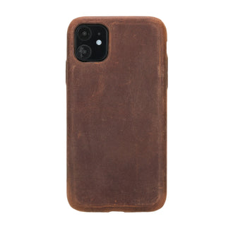 Bouletta Phone Case Saddle Brown Rock Cover iPhone 11 Leather Case Premium Koruma