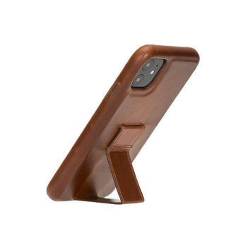 Bouletta Phone Case Rock Cover iPhone 11 Leather Case with Stand Premium Koruma