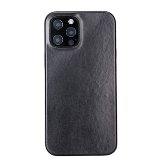 Bouletta Phone Case Black Rock Cover iPhone 12 Pro Max Leather Case Premium Koruma