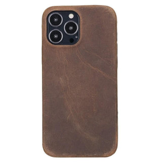 Bouletta Phone Case Saddle Brown Rock Cover iPhone 14 Leather Case Premium Koruma