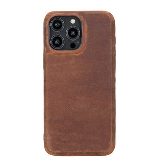 Bouletta Phone Case Saddle Brown Rock Cover iPhone 15 Pro Max Leather Case Premium Koruma