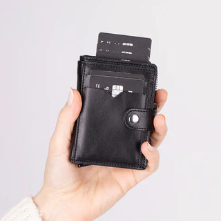 Bouletta Card Holder Rodos Pop-up Leather Card Holder Premium Koruma