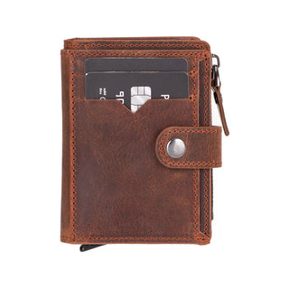 Bouletta Card Holder Rodos Pop-up Leather Card Holder Premium Koruma