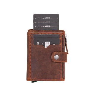 Bouletta Card Holder Rodos Pop-up Leather Card Holder Premium Koruma