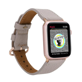 Bouletta Watch Band Sandy Brown / 40 / 41 / 42mm Roma Leather Apple Watch Band Premium Koruma