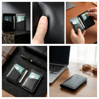 Enrico Leather Card Holder