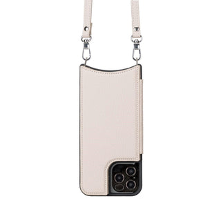 Bouletta Phone Case Saff iPhone 12 Mini Leather Case with Shoulder Strap Premium Koruma