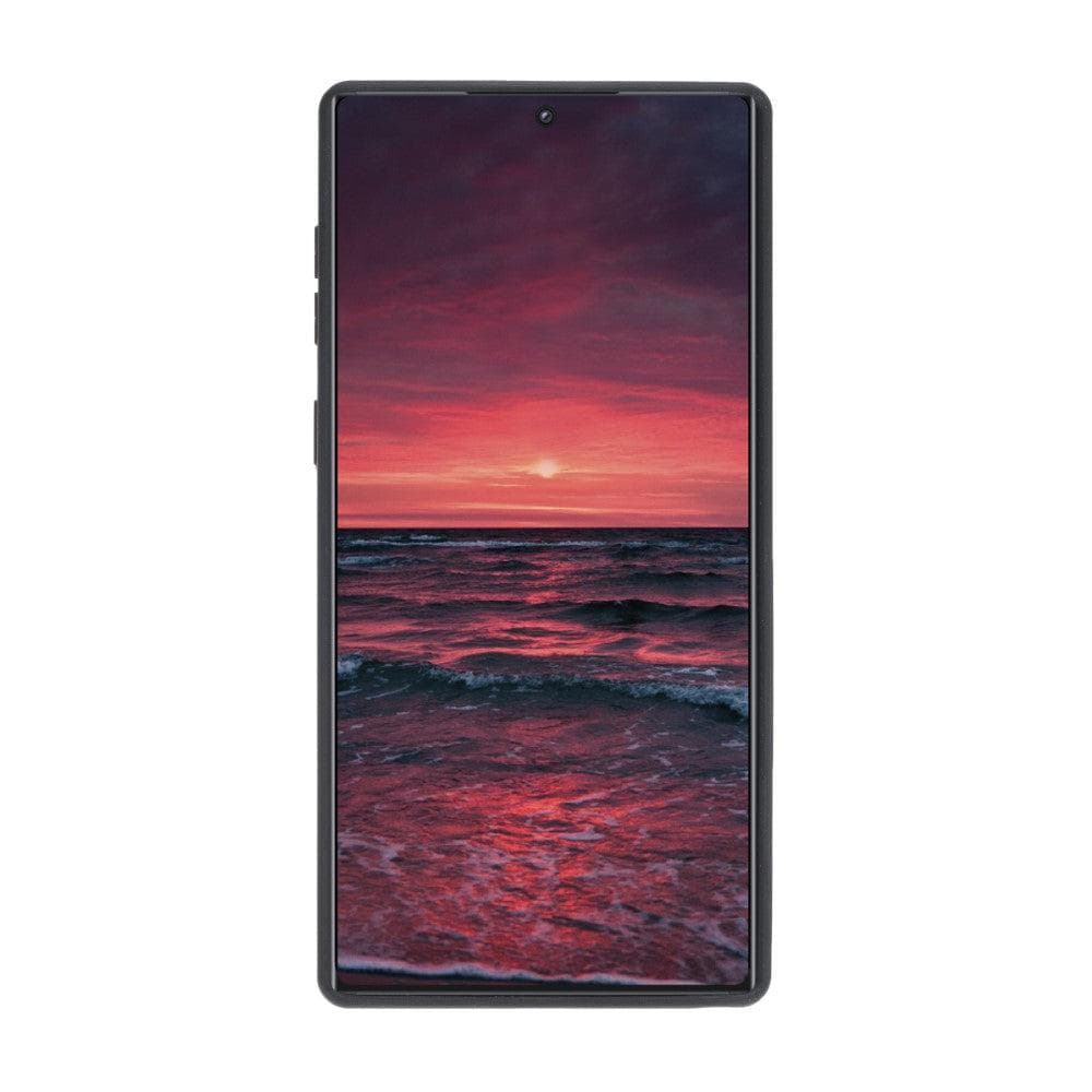 Samsung Galaxy Note 10 Serisi Deri Kartlıklı Arka Kapak