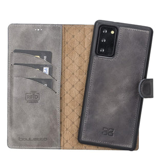 Bouletta Cep Telefonu Kılıfları Samsung Galaxy Note 20 Serisi Çıkarılabilir Deri Kılıf Premium Koruma
