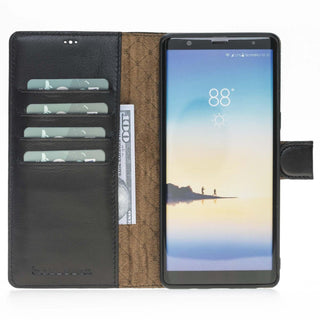 Bouletta Cep Telefonu Kılıfları Samsung Galaxy Note 8 Serisi Cüzdanlı Çıkarılabilir Deri Kılıf Premium Koruma