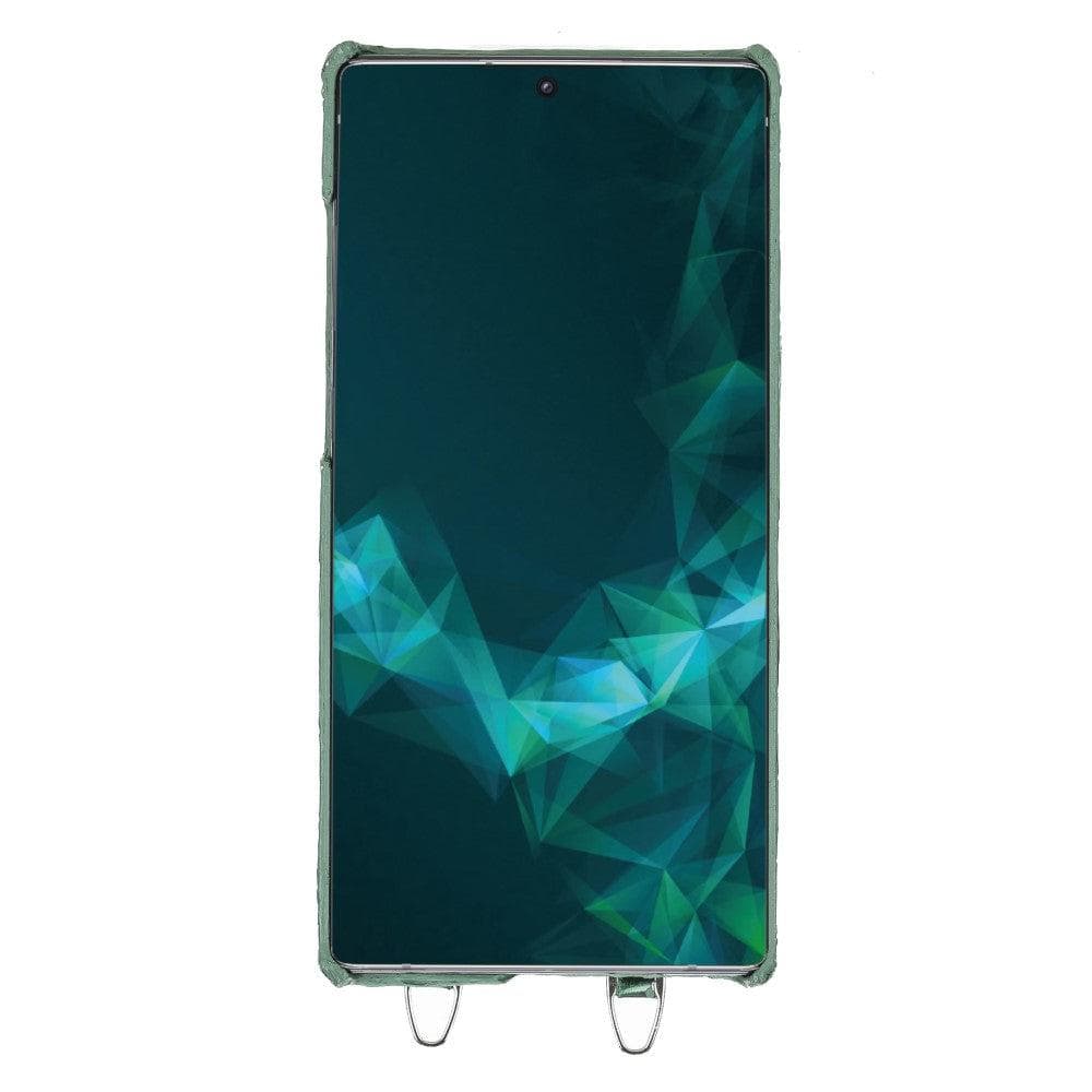 Samsung Galaxy Note 10 Serisi için Saff Umw Model Deri Telefon Kılıfı