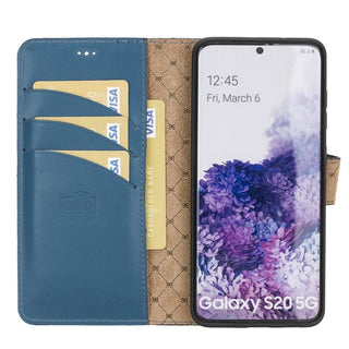 Bouletta Cep Telefonu Kılıfları Samsung Galaxy S20 Serisi Çıkarılabilir Cüzdanlı Deri Kılıf Premium Koruma