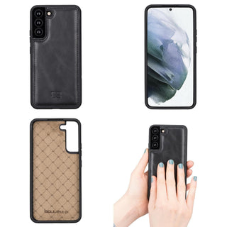 Bouletta Cep Telefonu Kılıfları Samsung Galaxy S22 Serisi Deri Arka Kapak Premium Koruma