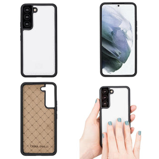 Bouletta Cep Telefonu Kılıfları Samsung Galaxy S22 Serisi Deri Arka Kapak Premium Koruma