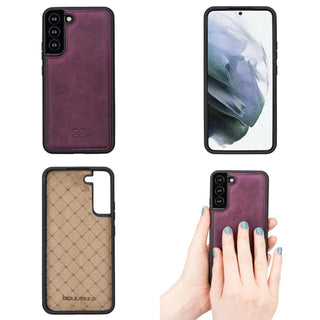 Bouletta Cep Telefonu Kılıfları Samsung Galaxy S22 Serisi Deri Arka Kapak Premium Koruma