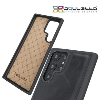 Bouletta Cep Telefonu Kılıfları Samsung Galaxy S22 Serisi Deri Arka Kapak Premium Koruma