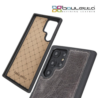 Bouletta Cep Telefonu Kılıfları Samsung Galaxy S22 Serisi Deri Arka Kapak Premium Koruma