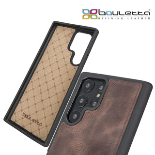 Bouletta Cep Telefonu Kılıfları Samsung Galaxy S22 Serisi Deri Arka Kapak Premium Koruma