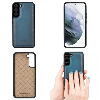 Bouletta Cep Telefonu Kılıfları Samsung Galaxy S22 Serisi Deri Arka Kapak Premium Koruma