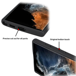 Bouletta Cep Telefonu Kılıfları Samsung Galaxy S23 Serisi Kartlıklı Deri Arka Kapak Premium Koruma