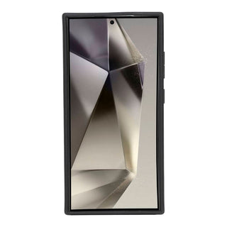 Bouletta Cep Telefonu Kılıfları Samsung Galaxy S24 Serisi Kartlıklı Deri Arka Kapak Premium Koruma