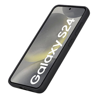 Bouletta Deri Galaxy S25 Kılıfı Samsung Galaxy S25 Kartlıklı Deri Arka Kapak Premium Koruma