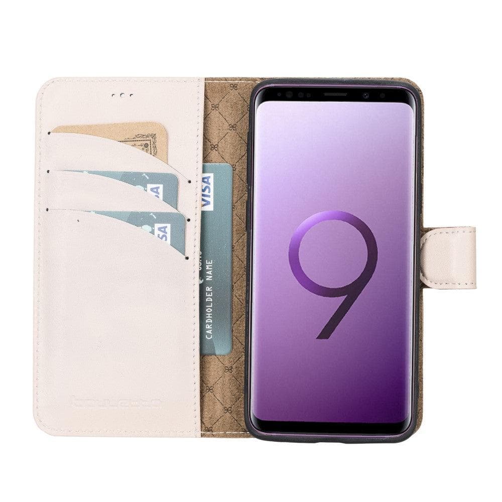 Samsung Galaxy S9 Serisi Cüzdanlı Çıkarılabilir Deri Kılıf