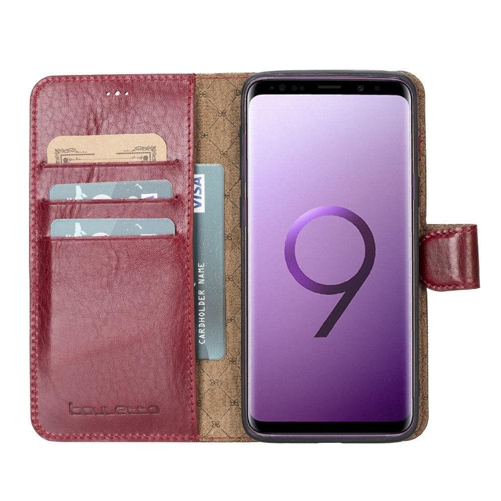 Samsung Galaxy S9 Serisi Cüzdanlı Çıkarılabilir Deri Kılıf